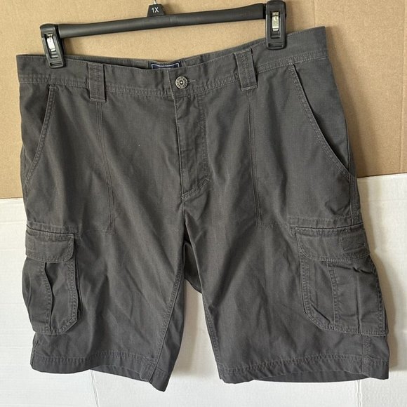 Vintage The North Face Mens L Reg Gray‎ Cargo Shorts - Picture 3 of 11